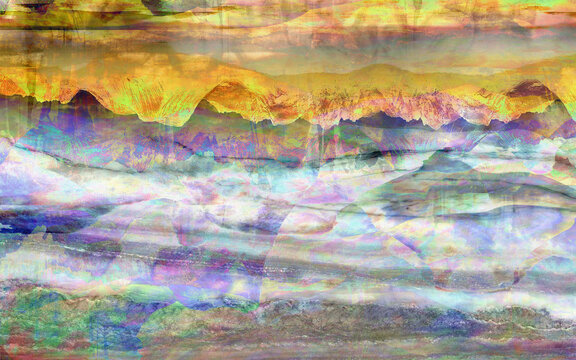 高清簡約大氣山水