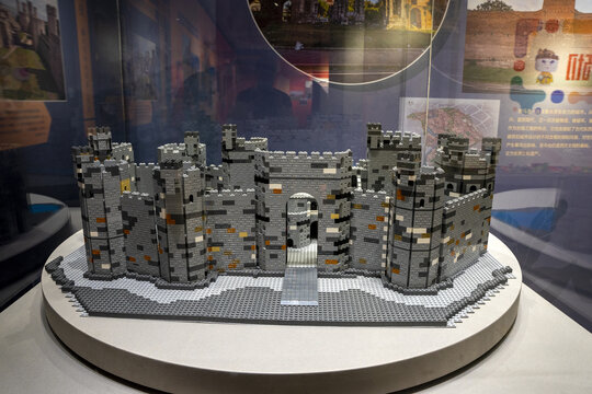 古罗马城堡模型