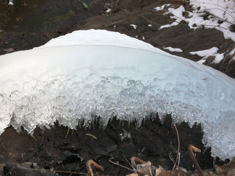 雪景冰瀑