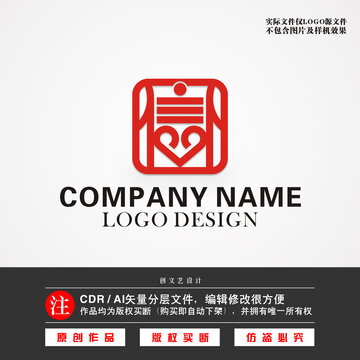 信字LOGO信字标志