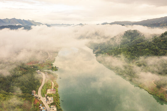 红水河东兰风光