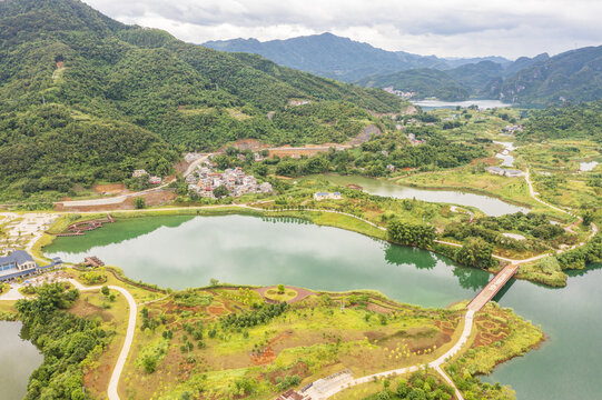 红水河东兰坡豪湖