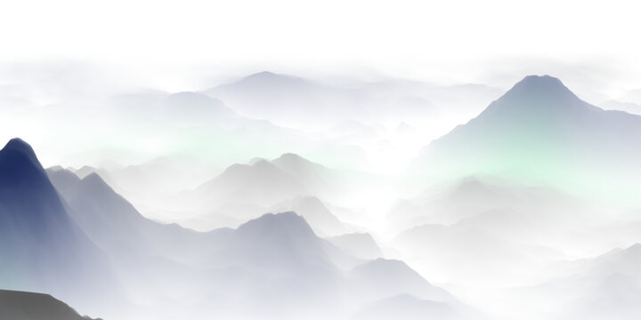 巨幅山水畫