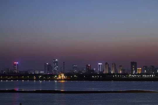 海边夜景