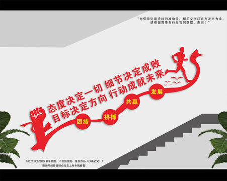 企業(yè)樓梯文化墻