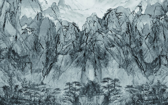 大氣時(shí)尚山水