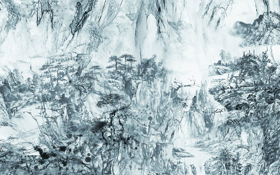 時(shí)尚山水