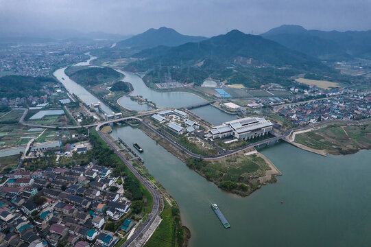 浙东引水工程上虞枢纽