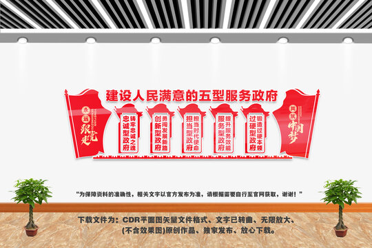 建设人民满意的五型服务政府