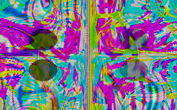 肌理油畫扎染