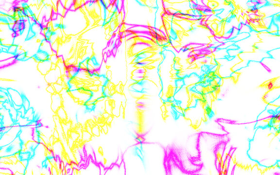 黃色幾何地毯