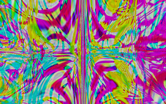 肌理油畫扎染