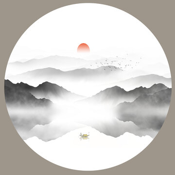 意境山水畫