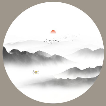 國畫山水畫