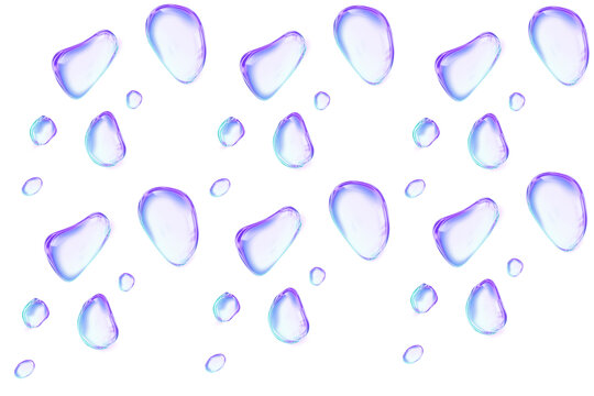 氣泡彩色的水泡泡