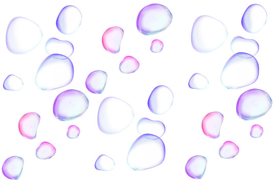气泡彩色水泡
