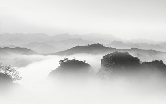 中式山水畫