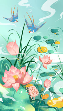 荷花