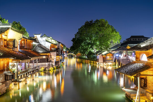 乌镇夜景