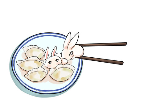 兔饺子