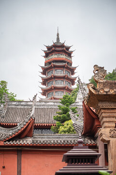 重庆华岩寺建筑景观风光