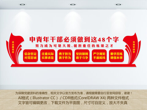 中青年干部必須做到這48個字