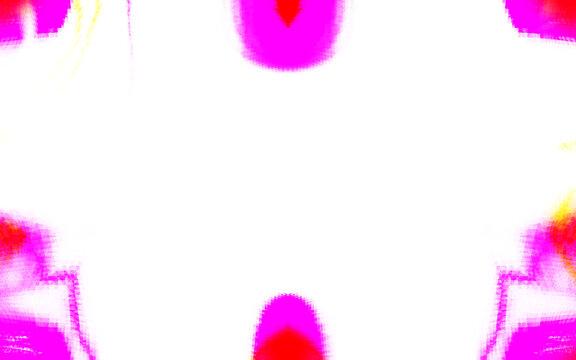 藍色幾何地毯