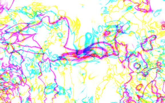 黃色幾何地毯