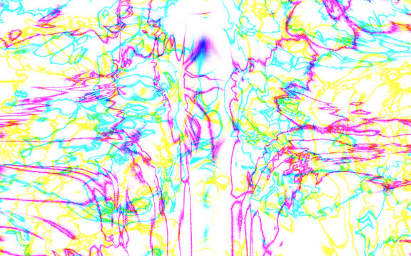 黃色幾何地毯