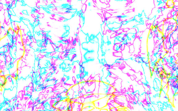 黃色幾何地毯