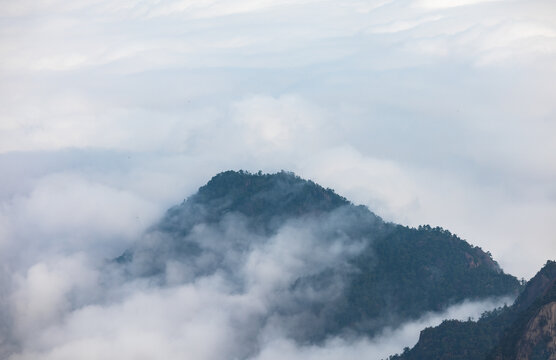 安徽黄山风景区自然风光