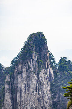 安徽黄山风景区自然风光