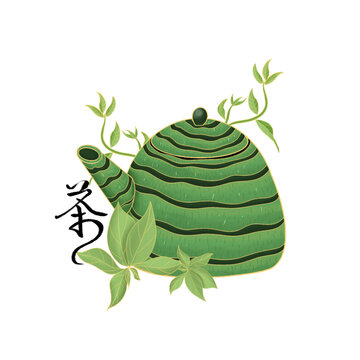 茶葉茶壺包裝海報電商