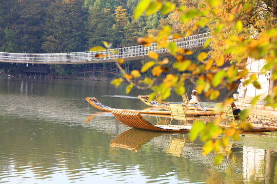 武汉东湖落雁景区