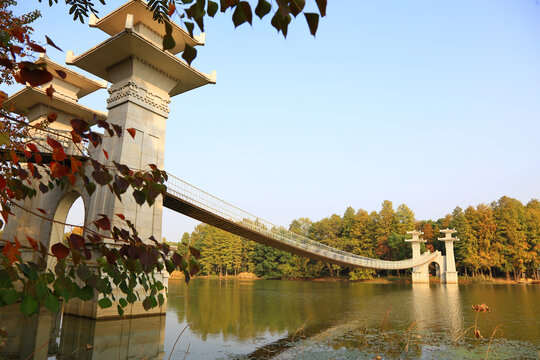 武汉东湖落雁景区