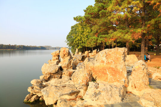 武汉东湖落雁景区