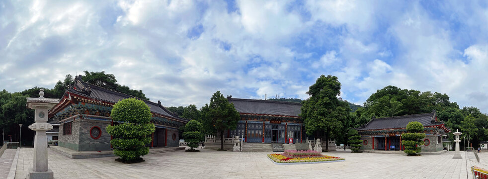 仿古明清建筑风格高清全景