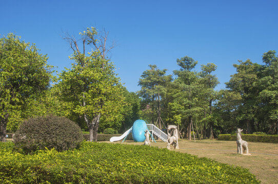 漳州九湖公园园林景色