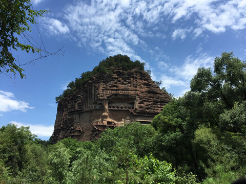 麦积山