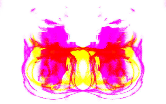 藍色幾何地毯