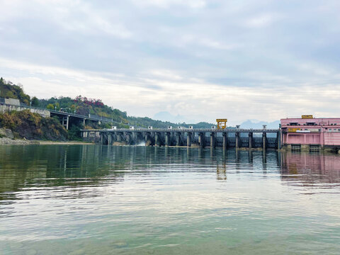 水库大坝