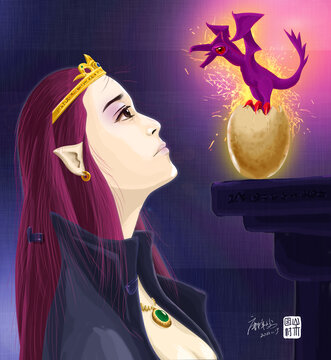 龍與女王
