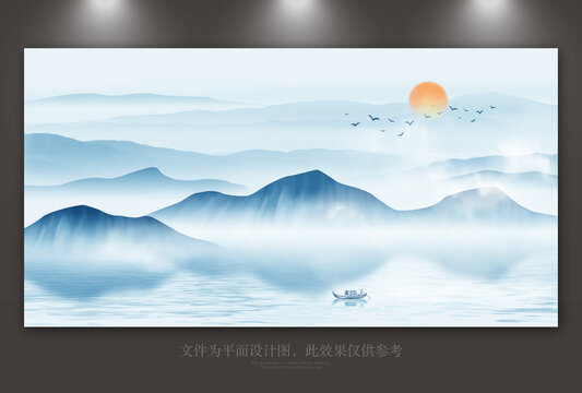 意境山水画