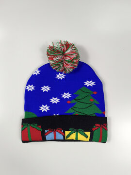 圣诞针织帽