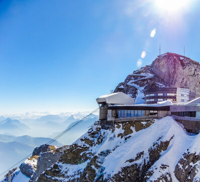 瑞士雪山