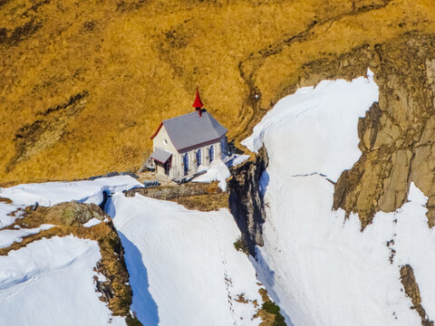 瑞士雪山