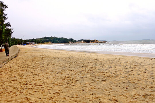 平潭岛蓝眼泪海滩