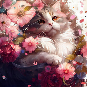 小花猫