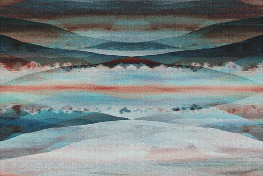 紋理山水