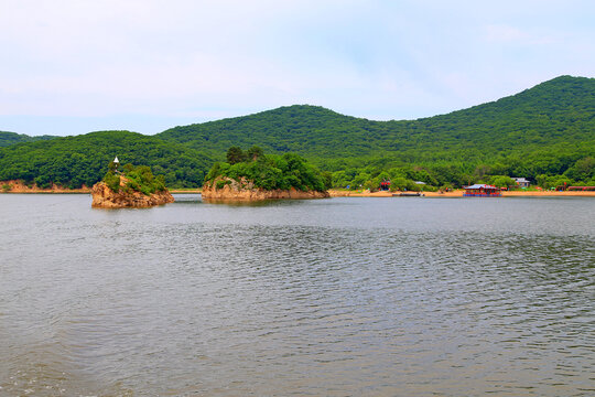 镜泊湖岛屿